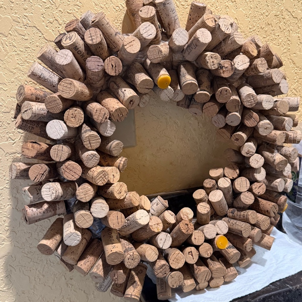 Rustic Cork Wreath